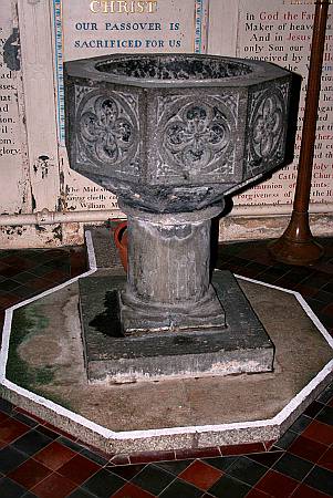 St Breoke  - The Font